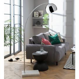 Habitat Nalone Arc Floor Lamp – Chrome & Marble