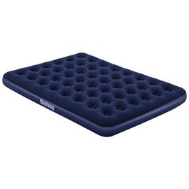 Bestway Flocked King Airbed- Mains Pump