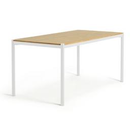 Habitat Caleb Wood 4 Seater Dining Table - White