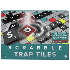 Scrabble Trap Tiles Word Board Game