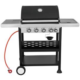 Argos Home Premium 4 Burner Gas BBQ