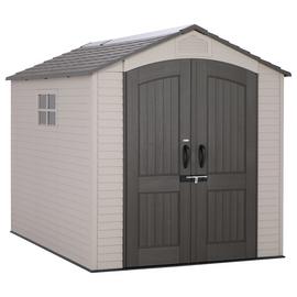 Lifetime 7 x 9.5ft Plastic Outdoor Storage Shed