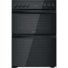 Idesit ID67V9KMB/UK 60cm Double Oven Electric Cooker