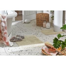 Argos Home Tufted Bath & Pedestal Mat Set