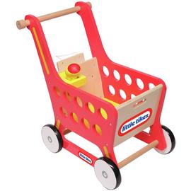 Little Tikes Wooden Shopping Trolley