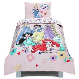 Disney Princesses Pink Kids Bedding Set - Single