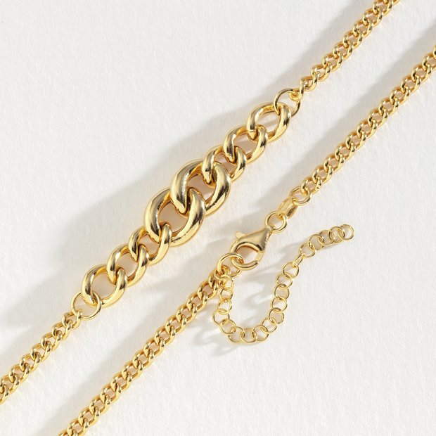 Gold plated 2025 chains argos