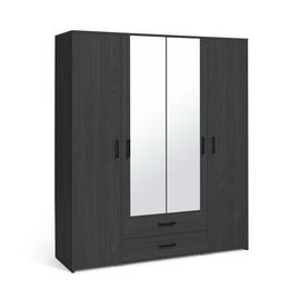 Argos Home Oslo 4 Door 2 Drawer Wardrobe
