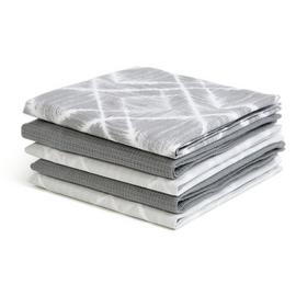 Habitat Glamour Pack of 5 Tea Towels