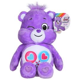 Care Bears 22cm Bean Share Bear Plush - Purple