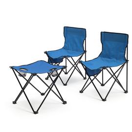 Pro Action Polyester Folding Camping Table and Chair
