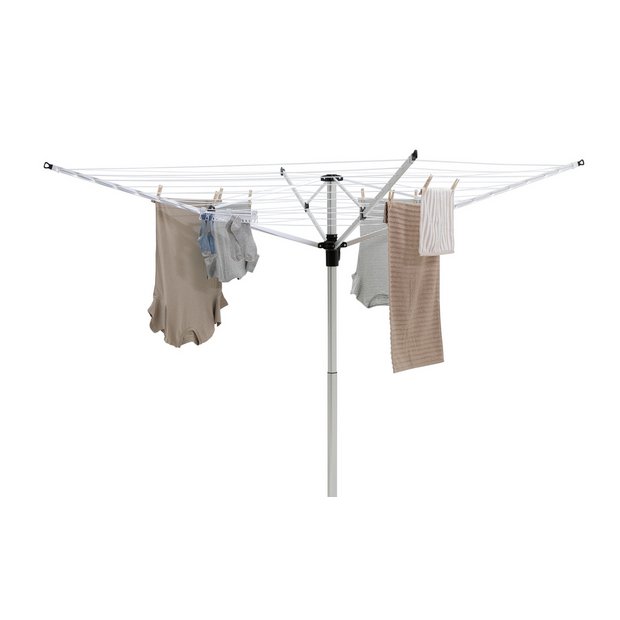 Wall mounted best sale washing line argos