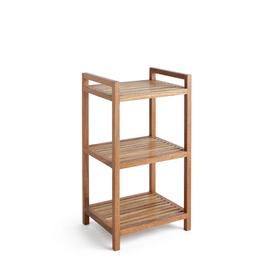 Habitat Mango Wood Bathroom Storage Shelf Unit - Natural