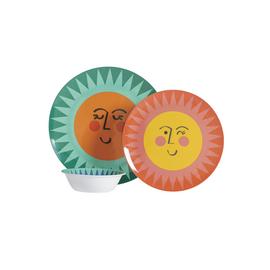 Home Abstract Play 2 Person Sunshine Picnic Table Set
