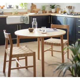 Habitat Jessie Wood 4 Seater Folding Table - Walnut