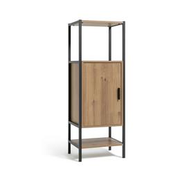 Argos Home Loft Living 1 Door Cabinet - Oak