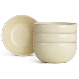 Habitat Evora 4 Piece Cereal Bowl - Natural