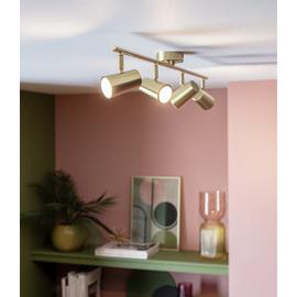 Argos Home Este 4 Light Bar Light - Brass