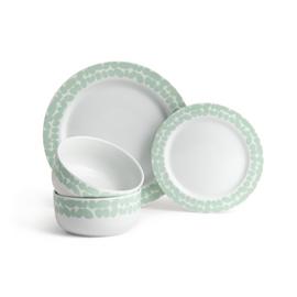 Habitat Scandi Decal 12 Piece Porcelain Dinner Set