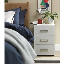 Argos Home Oslo 3 Drawer Bedside Table