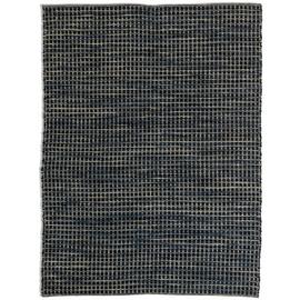 Habitat Leonardo Flatweave Wool Rug - Navy Blue - 170x240cm