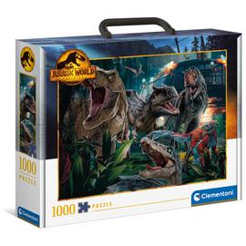 Jurassic World Brief Case 1000-Piece Puzzle