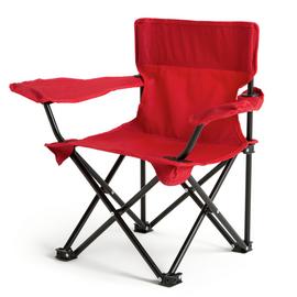 Pro Action Polyester Kids Folding Camping Chair - Red