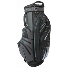 Rife Waterproof Golf Cart Bag - Black/Grey