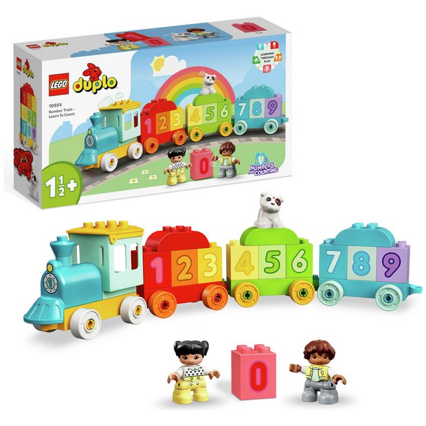 Buy LEGO DUPLO My First Number Train Toy for Toddlers 10954 LEGO