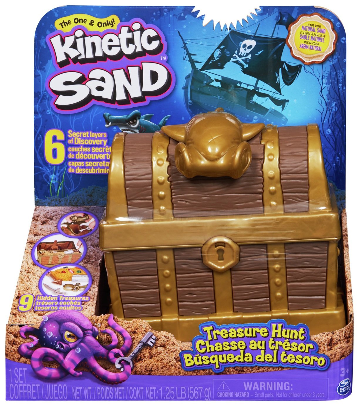 kinetic sand folding sandbox argos