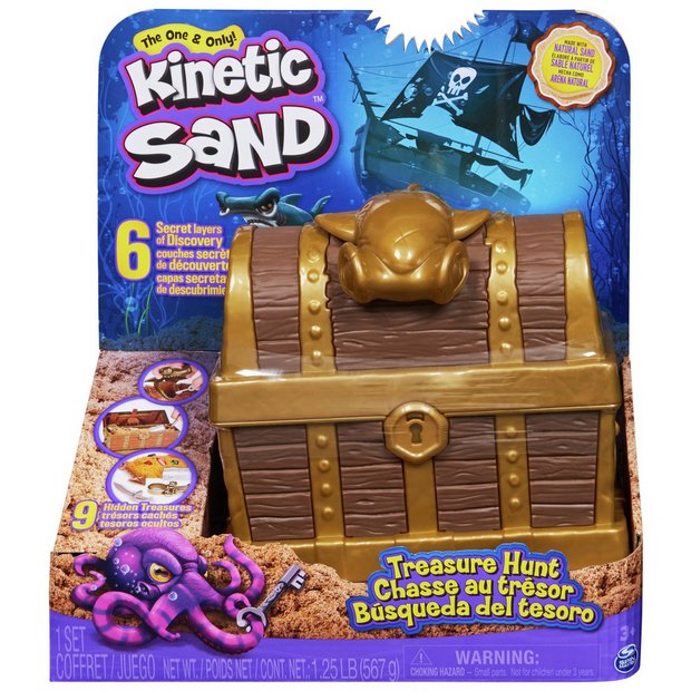 Kinetic sand best sale folding sandbox argos