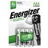 Energizer Rechargeable Power Plus AAA BatteriesPack of 4