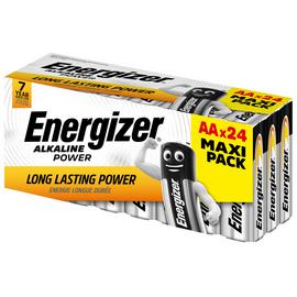 Energizer Alkaline Power AA Batteries - Pack of 24