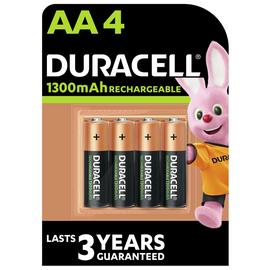 Duracell Plus AA Batteries, pre-charged - Pack of 4