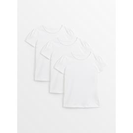 White Crew Neck T-Shirt 3 Pack