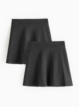 2 Pack Jersey Skater Skirts