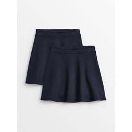 Grey Jersey Skater Skirts 2 Pack