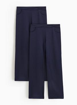 2 Pack Jersey Trousers