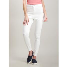 Online Exclusive White High Waisted Skinny Jeans