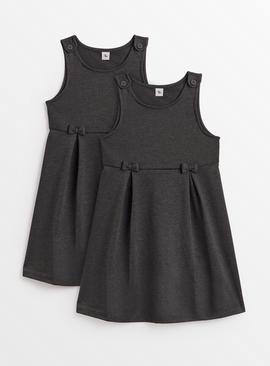 Jersey School Pinafore 2 Pack 