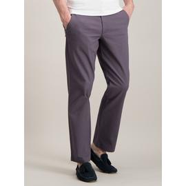 Online Exclusive Grape Straight Fit Chinos With Stretch