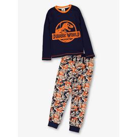 Jurassic World Orange & Navy Camo Pyjamas