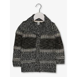 Grey Shawl Neck Cardigan