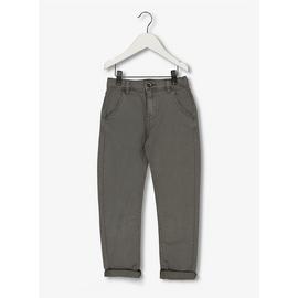 Grey Chinos With Stretch