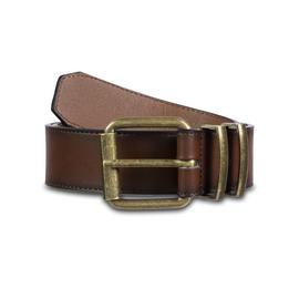 Tan & Bronze Gun Metal Casual Belt