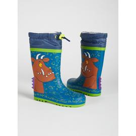 The Gruffalo Navy Cuff Wellies