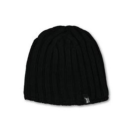 SockShop Black Knitted Beanie - One Size