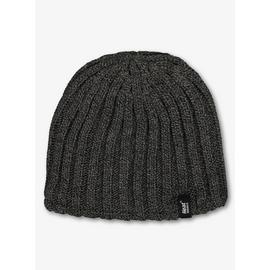 SockShop Charcoal Grey Knitted Beanie Hat - One Size