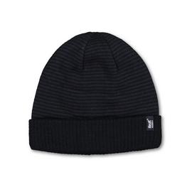 SockShop Navy Knitted Stripe Beanie - One Size