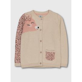 Beige Leopard Cardigan
